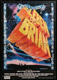 4c221 LIFE OF BRIAN German R1980s Monty Python, Graham Chapman in the title role!