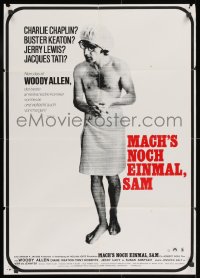 4c232 PLAY IT AGAIN, SAM German 1973 Diane Keaton, Jerry Lacy as Bogart, wacky Woody Allen