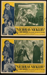 4c005 NICHOLAS NICKLEBY 4 Aust LCs 1948 Sir Cedric Hardwicke, from Charles Dickens novel, rare!