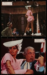 4c011 MYRA BRECKINRIDGE 16 German LCs 1970 Mae West, sexiest Raquel Welch, John Huston, Rex Reed!