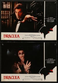 4c020 DRACULA 11 Spanish LCs 1979 Bram Stoker, vampire Frank Langella & sexy Jan Francis!