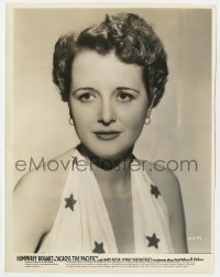 4d091 ACROSS THE PACIFIC  7.75x10 still 1942 head & shoulders portrait of Mary Astor in halter top!