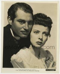 4d096 ADVENTURES OF SHERLOCK HOLMES  8x10 still 1939 close portrait of Ida Lupino & Alan Marshal!