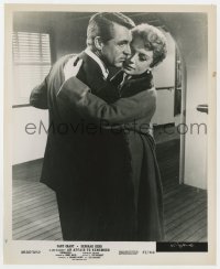 4d097 AFFAIR TO REMEMBER  8.25x10 still 1957 c/u of Cary Grant & Deborah Kerr embracing on boat!