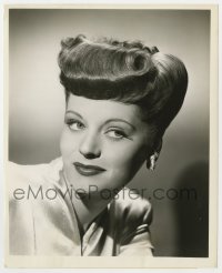 4d104 ALEXIS SMITH  8.25x10 still 1944 head & shoulders portrait with great hair by Bert Six!