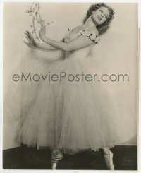 4d135 ANNA NEAGLE  7.5x9.25 still 1939 dancing ballet in pretty dress, Nurse Edith Cavell!