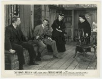 4d144 ARSENIC & OLD LACE  8x10.25 still 1944 Cary Grant, Massey, Hull & Adair, Frank Capra classic!