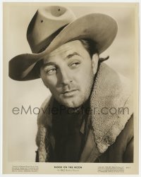 4d190 BLOOD ON THE MOON  8x10.25 still 1949 wonderful head & shoulders portrait of Robert Mitchum!