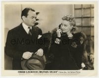 4d205 BROTHER ORCHID  8x10.25 still 1940 criminal-turned-friar Edward G. Robinson with Ann Sothern!