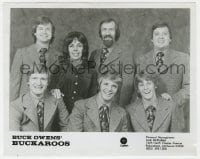 4d210 BUCKAROOS  8x10.25 music publicity still 1960s great portrait of the rockabilly band!