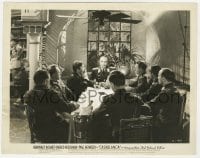 4d231 CASABLANCA  8x10.25 still 1942 Claude Rains in Rick's Cafe with Conrad Veidt & many Nazis!