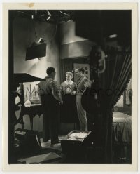 4d276 DAVID COPPERFIELD candid deluxe 8x10 still 1935 George Cukor directing Madge Evans & Lawton!