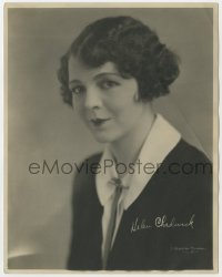 4d463 HELENE CHADWICK deluxe 7.5x9.5 still 1920s head & shoulders portrait by C. Heighton Monroe!