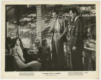 4d497 I WALKED WITH A ZOMBIE  8x10.25 still 1943 Frances Dee smiling at James Ellison & Tom Conway!