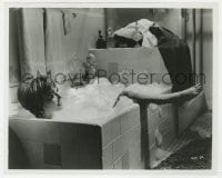 4d509 INSIDE DAISY CLOVER  8x10 still 1966 Natalie Wood naked in bath spoofing trend of nude scenes!