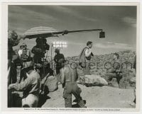 4d521 IT CAME FROM OUTER SPACE candid 8x10 key book still 1953 Carlson & Drake filmed in desert!