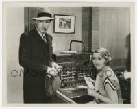 4d523 I'VE GOT YOUR NUMBER  8x10 still 1934 sexy switchboard operator Joan Blondell & Westcott!