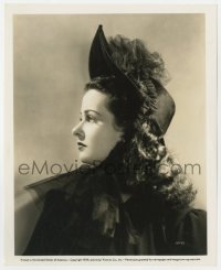 4d546 JOAN BENNETT  8x10 still 1939 wonderful profile portrait by Ray Jones at Universal Pictures!