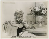 4d569 KANSAS CITY PRINCESS  8x10 still 1934 c/u of glamorous Joan Blondell talking on phone!