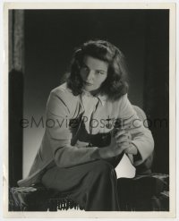 4d570 KATHARINE HEPBURN deluxe 8x10 still 1942 Woman of the Year by Clarence Sinclair Bull!