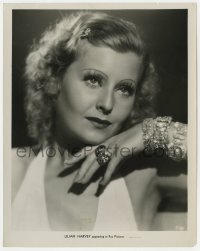 4d608 LILIAN HARVEY  8x10.25 still 1930s sexy head & shoulders portrait working for Fox Pictures!