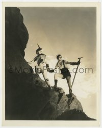 4d617 LOIS LINDSAY/GLORIA SHEA  8x10.25 still 1930s sexy starlets as mountaineers by Ray Jones!