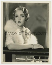 4d638 MALTESE FALCON  8x10 still 1931 best glamorous portrait of Bebe Daniels by Elmer Fryer!
