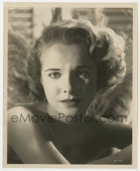 4d685 MONA FREEMAN  8x10 still 1953 head & shoulders portrait wearing strapless dress by Bachrach!