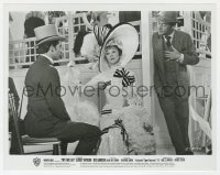 4d696 MY FAIR LADY  8x10.25 still 1964 Audrey Hepburn between Rex Harrison & Jeremy Brett!