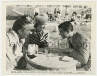 4d697 MY FAVORITE WIFE  8x10.25 still 1940 Cary Grant, Irene Dunne & Randolph Scott by pool!