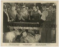 4d706 NAUGHTY NINETIES  8x10.25 still 1945 Costello under craps table, Abbott gambling with dice!
