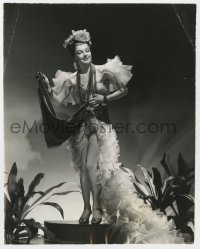 4d708 NAVY BLUES  7.25x9.25 still 1941 Ann Sheridan showing her legs in rhumba outfit by Hurrell!