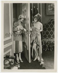 4d727 ON ZE BOULEVARD  8x10 still 1927 Dorothy Sebastian walks in on Renee Adoree getting dressed!