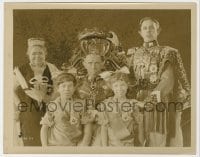 4d734 ONLY THING  8x10.25 still 1925 portrait of really ugly royal family of European country!