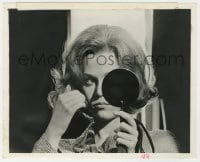 4d895 SUNDAY IN NEW YORK  8.25x10 still 1963 sexy Jane Fonda checking her makeup in mirror!