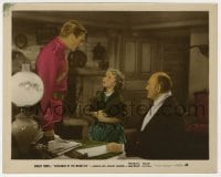 4d063 SUSANNAH OF THE MOUNTIES color 8x10 still 1939 Shirley Temple looks up at Randolph Scott!