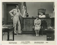 4d942 TO KILL A MOCKINGBIRD  8x10 still 1962 Gregory Peck questions Collin Paxton in courtroom!