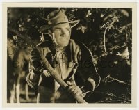 4d971 WAGON WHEELS  8x10.25 still 1934 great close up of Randolph Scott hiding in tree, Zane Grey!