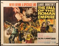 4f570 FALL OF THE ROMAN EMPIRE 1/2sh 1964 Anthony Mann, Sophia Loren, cool gladiator artwork!