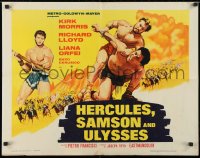 4f594 HERCULES, SAMSON, & ULYSSES 1/2sh 1965 Ercole Sfida Sansone, the world's three mightiest men!