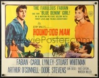 4f600 HOUND-DOG MAN 1/2sh 1959 Fabian starring in his first movie with pretty Carol Lynley!