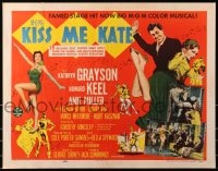 4f634 KISS ME KATE style B 1/2sh 1953 Howard Keel spanking Kathryn Grayson, sexy Ann Miller!