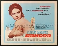 4f726 SANDRA 1/2sh 1966 Luchino Visconti, sexy Claudia Cardinale loves her brother too much!