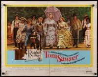 4f768 TOM SAWYER 1/2sh 1973 Johnny Whitaker & young Jodie Foster in Mark Twain's classic story!