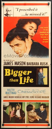4f020 BIGGER THAN LIFE insert 1956 James Mason is prescribed Cortisone & becomes addicted!