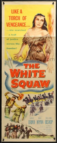 4f267 WHITE SQUAW insert 1956 sexiest Native American Indian May Wynn, David Brian