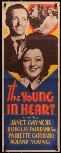 4f276 YOUNG IN HEART Other Company insert 1938 gorgeous Janet Gaynor and Richard Carlson!