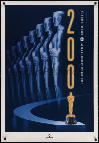 4g504 73RD ANNUAL ACADEMY AWARDS 1sh 2001 cool design & image of Oscar, The Joy of Pepsi!