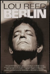 4g557 BERLIN 1sh 2007 Julian Schnabel directed, Lou Reed live concert performance!