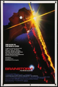 4g574 BRAINSTORM 1sh 1983 Christopher Walken, Natalie Wood, the ultimate experience!